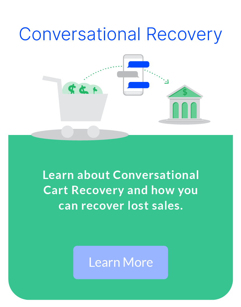 What is Conversational Cart Recovery?